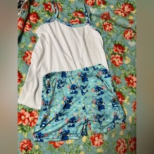 Kids Blue and White Pajamas